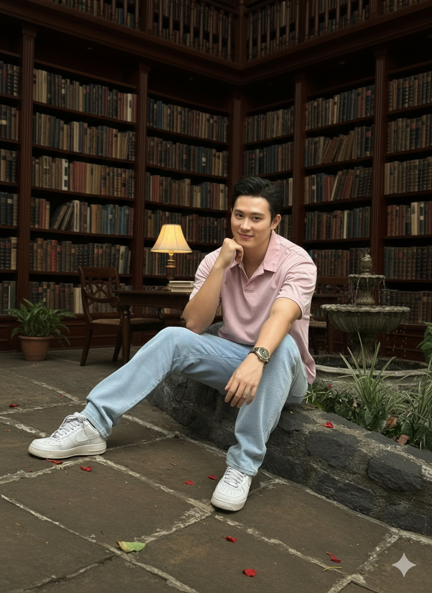 Dark Academia Library