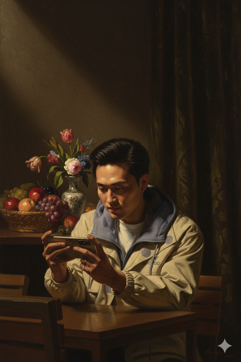 Oil Painting (Dutch Masters Style)