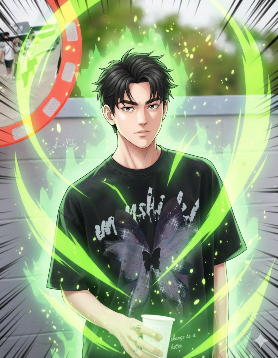 Character with Aura/Magical Glow