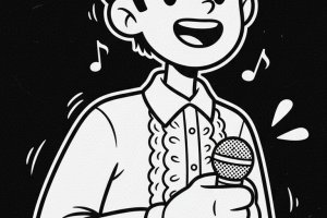 Rubber Hose Cartoon (1930s Style)